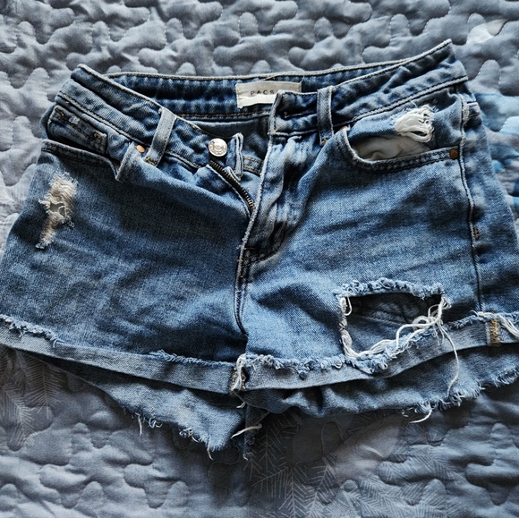 Womens pacsun distressed short - Picture 2 of 8